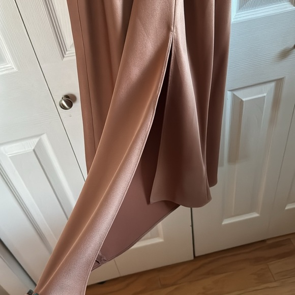 BHLDN | Louisa Satin Charmeuse | Midi Dress | size S - Picture 6 of 11